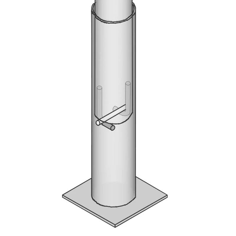 Harrod Sport 21ft X 7ft Lock Socketed Steel Football Posts - Image 2
