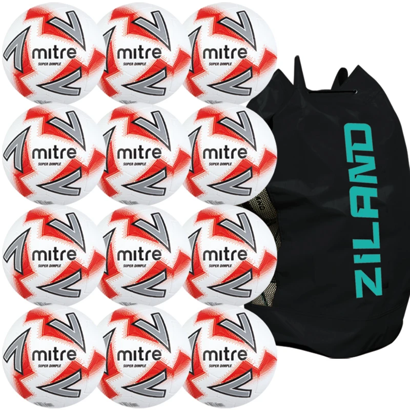 Mitre Super Dimple Football - Image 3
